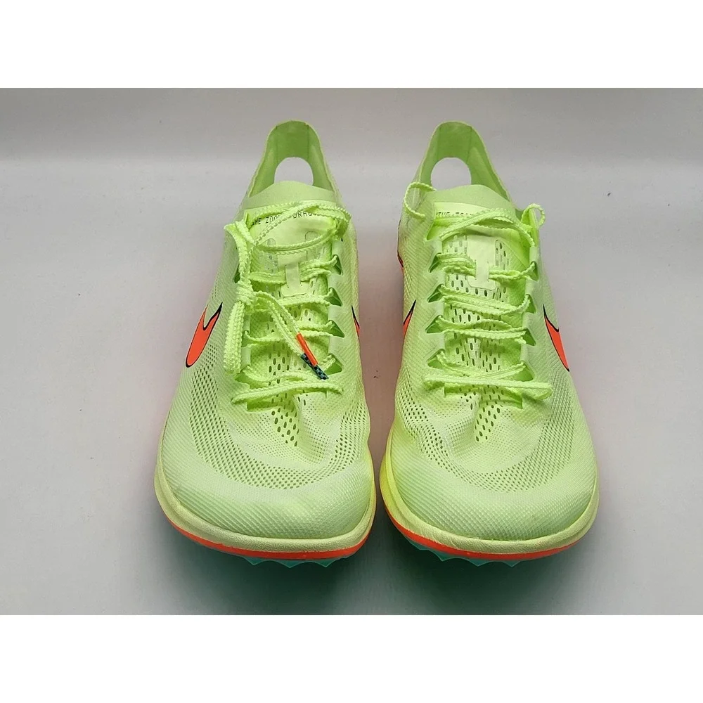Nike ZoomX Dragonfly Barley Volt Hyper Mens Track Spikes Orange CV0400 700 Sz 14